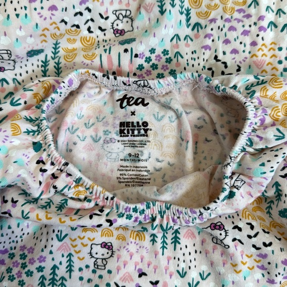 Tea Collection Girl Romper Bundle Hello Kitty and Star - Picture 8 of 9
